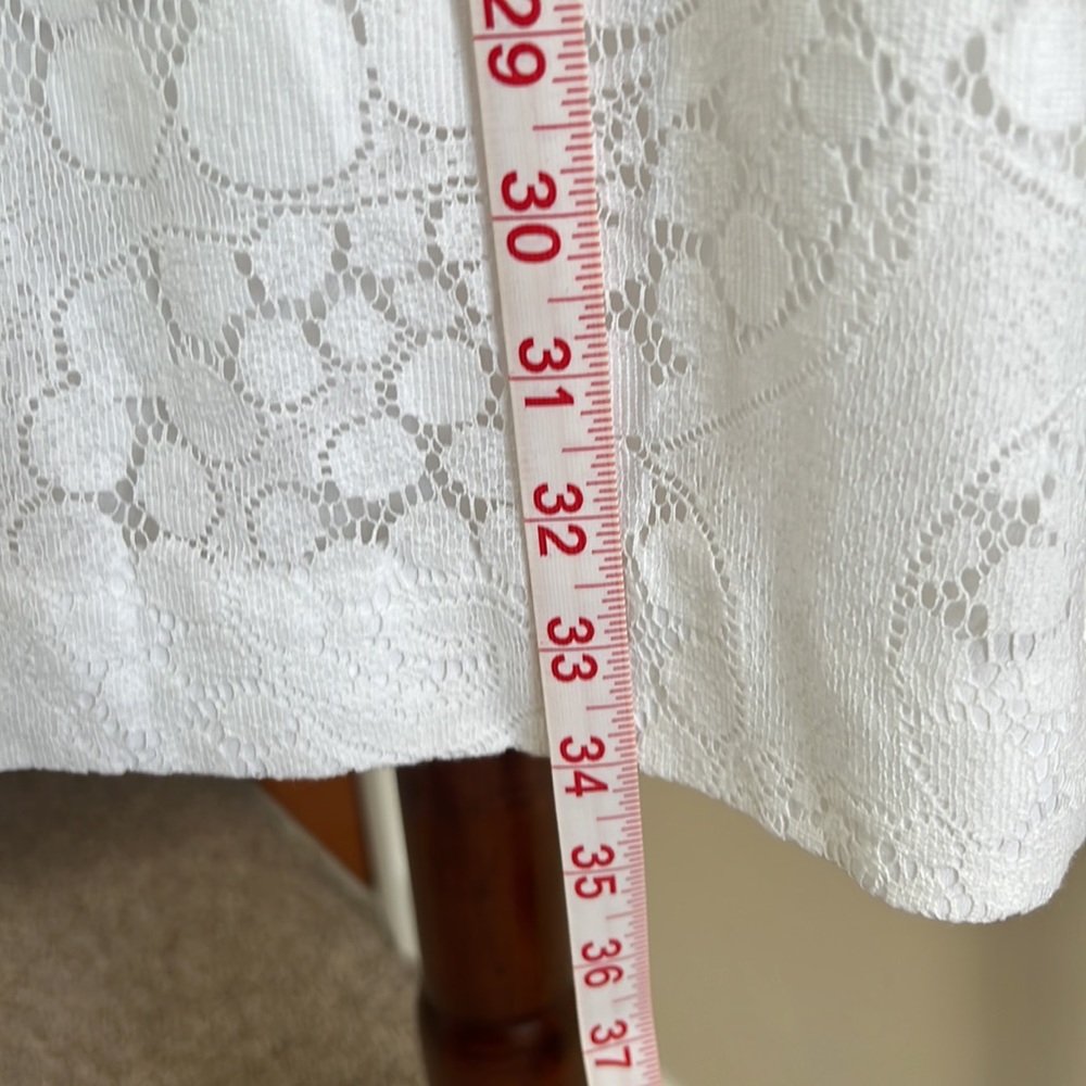 Lilly Pulitzer Litzia Resort White Mocean lace dress size 4 - Picture 5 of 10